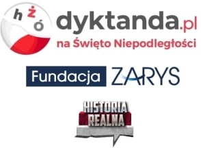 Napis: Dyktando na Święto Niepodległości 2022