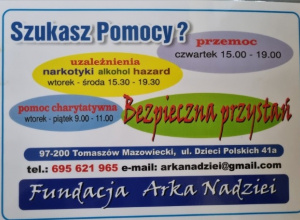 Napis: Szukasz pomocy?